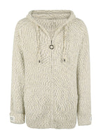 Zip-Up Hooded Sweater