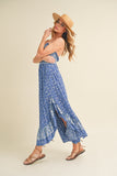 Aemi + Co Ditsy Floral Ruffled Hem Maxi Cami Dress - felvior