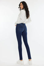 Kancan Mid Rise Super Skinny Jeans