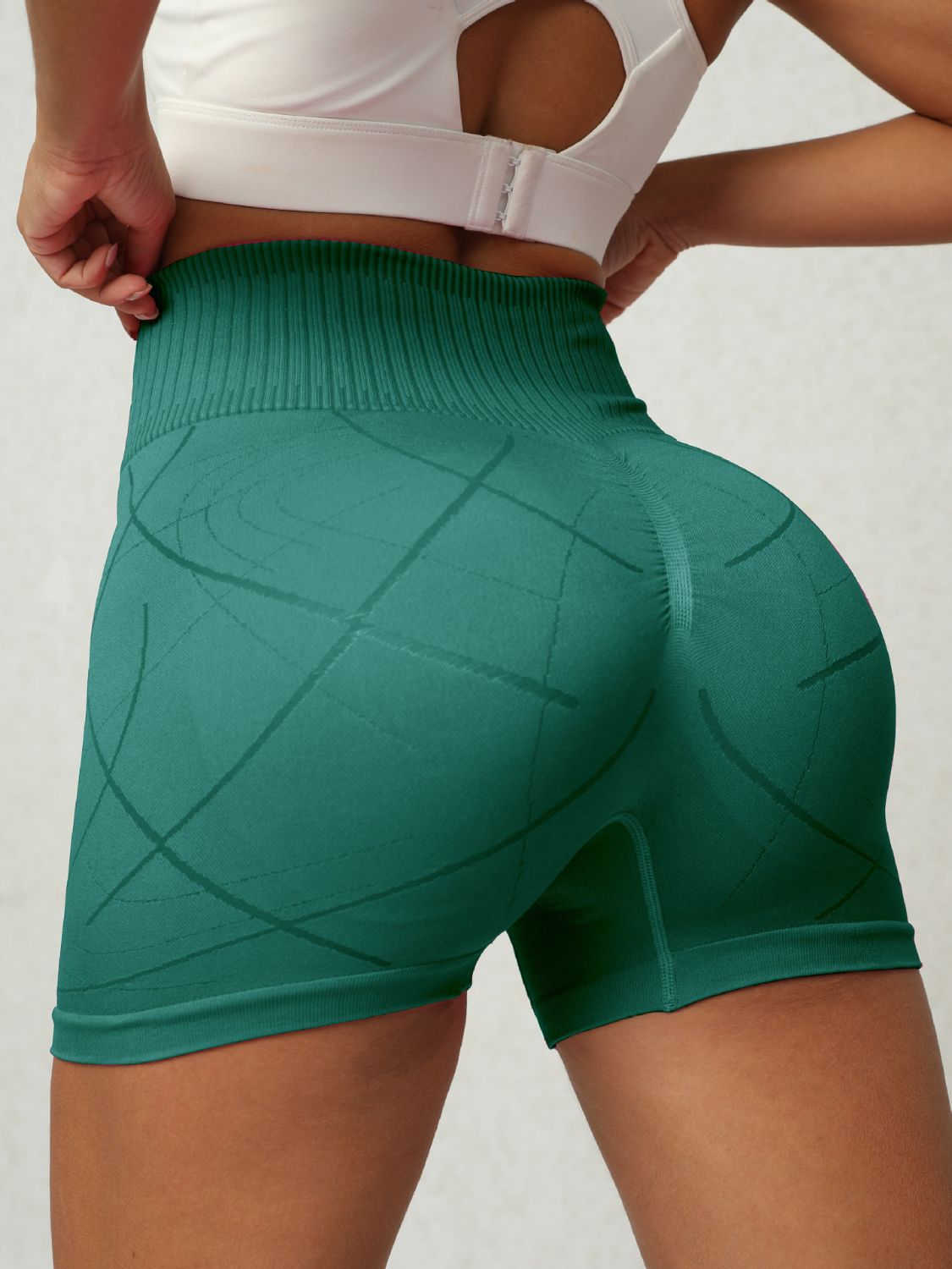 High Waist Active Shorts Zweitbild