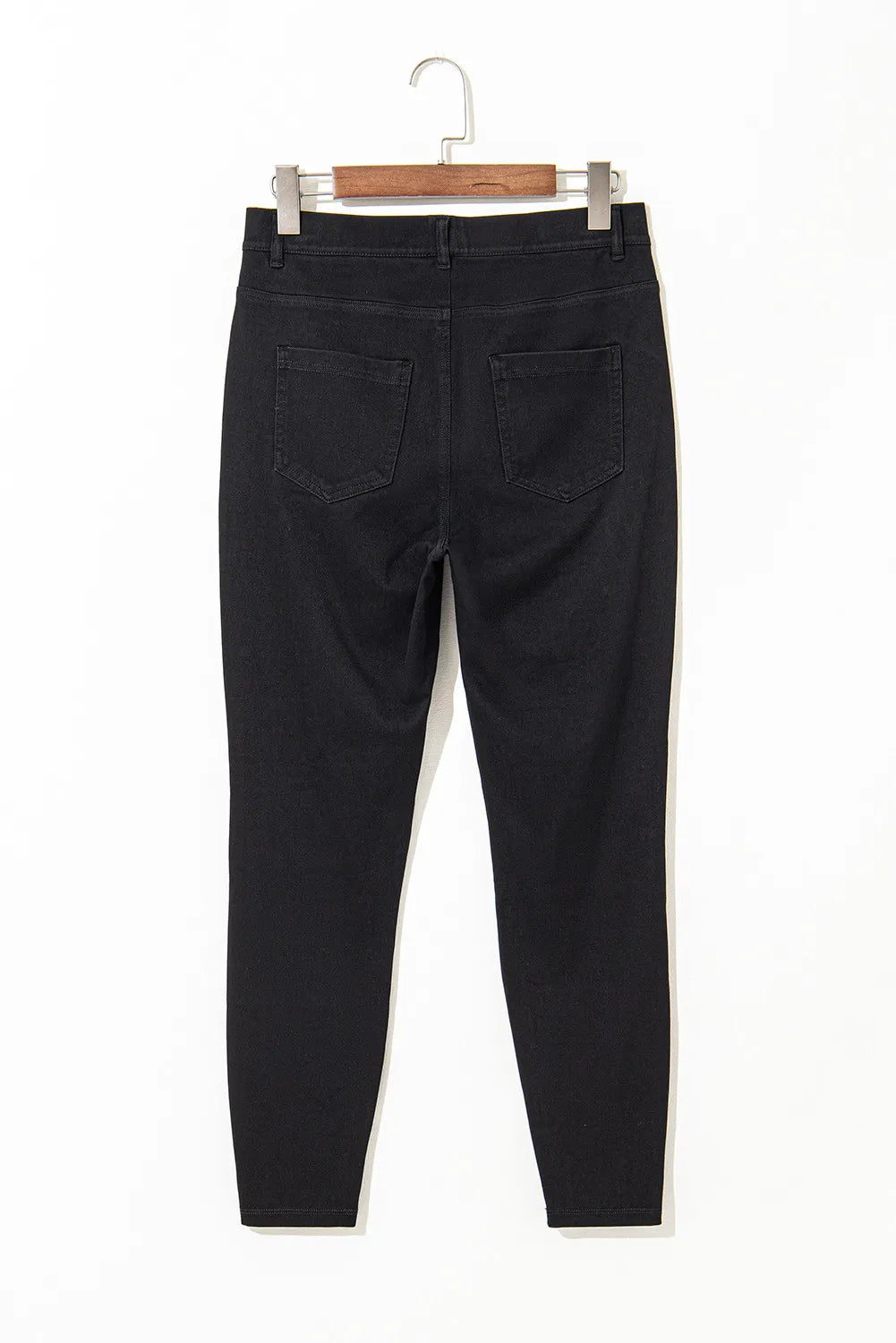 High Waist Jeans with Pockets - felvior