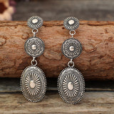 Vintage Alloy Dangle Earrings - felvior
