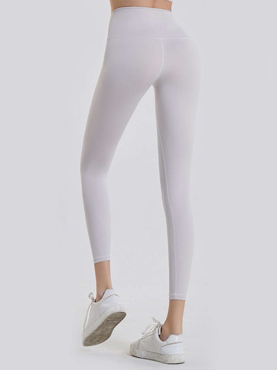 Wide Waistband Sports Leggings - felvior