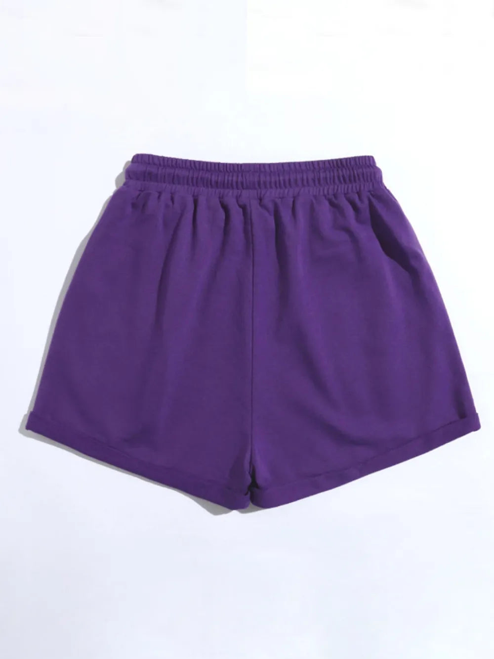 Drawstring Shorts with Pockets Secondary image