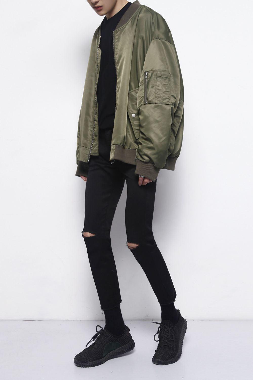 Men's Distressed Skinny Jeans Hauptbild