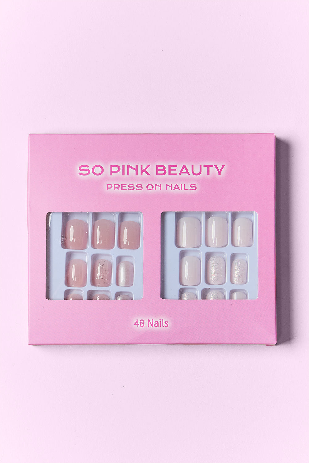 SO PINK BEAUTY – Press-On-Nägel, 2 Packungen Zweitbild