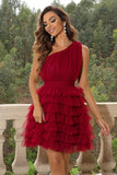 One-Shoulder Sleeveless Dress - felvior