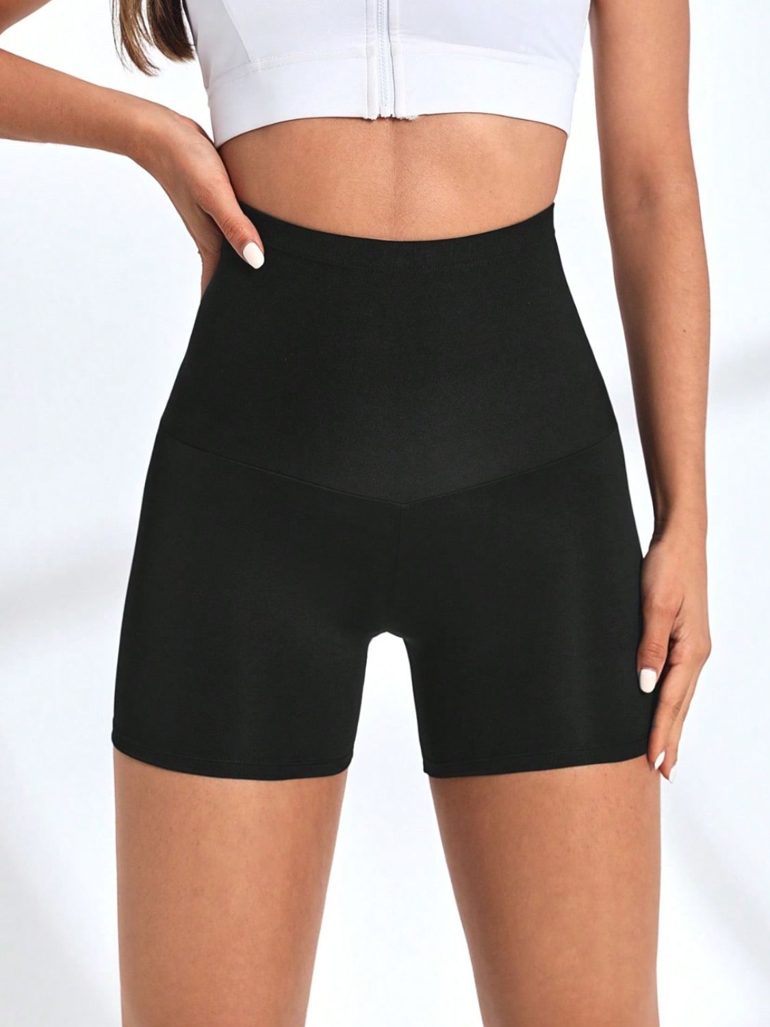 High Waist Active Shorts Hauptbild