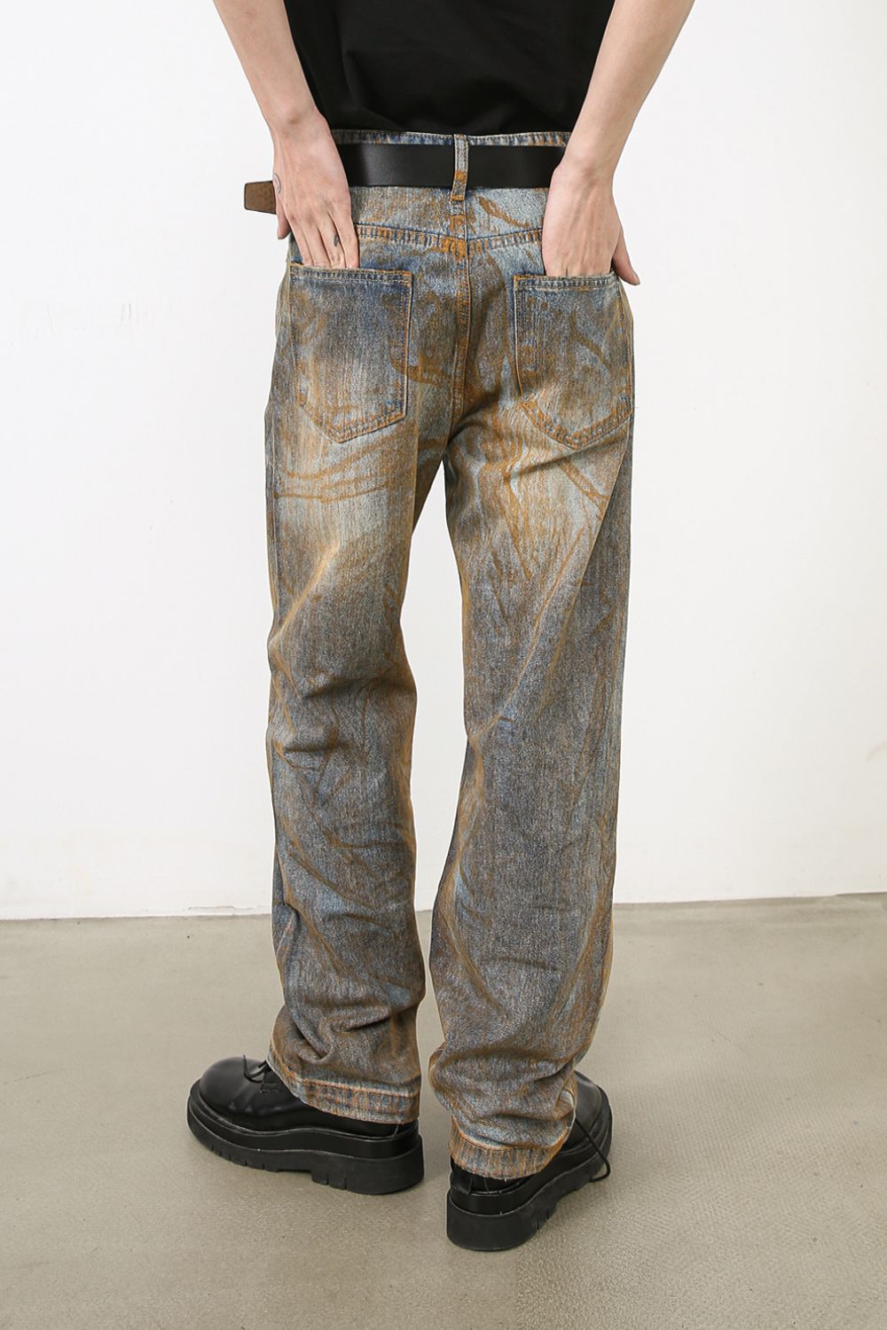Men's Baggy Jeans with Pockets