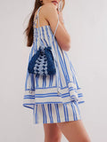 Smocked Square Neck Cami and Shorts Set - felvior