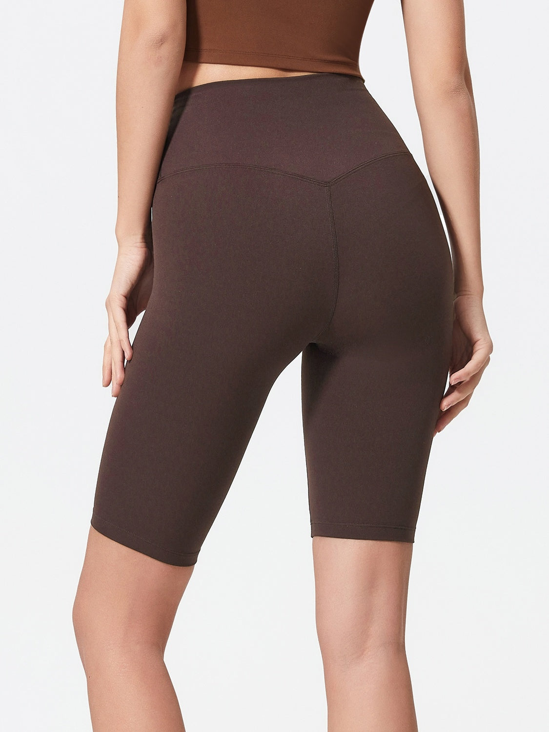 Millennia Aktiv-Shorts mit hohem Bund und breitem Bund Zweitbild