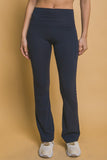 Love Tree High Waist Flare Active Leggings with Side Pockets - felvior