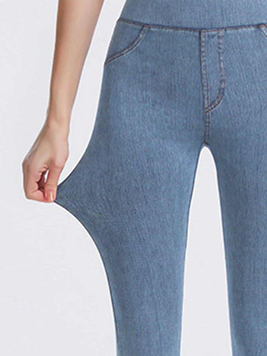 Wide Waistband Sports Leggings - felvior
