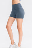 Wide Waistband Sports Shorts - felvior