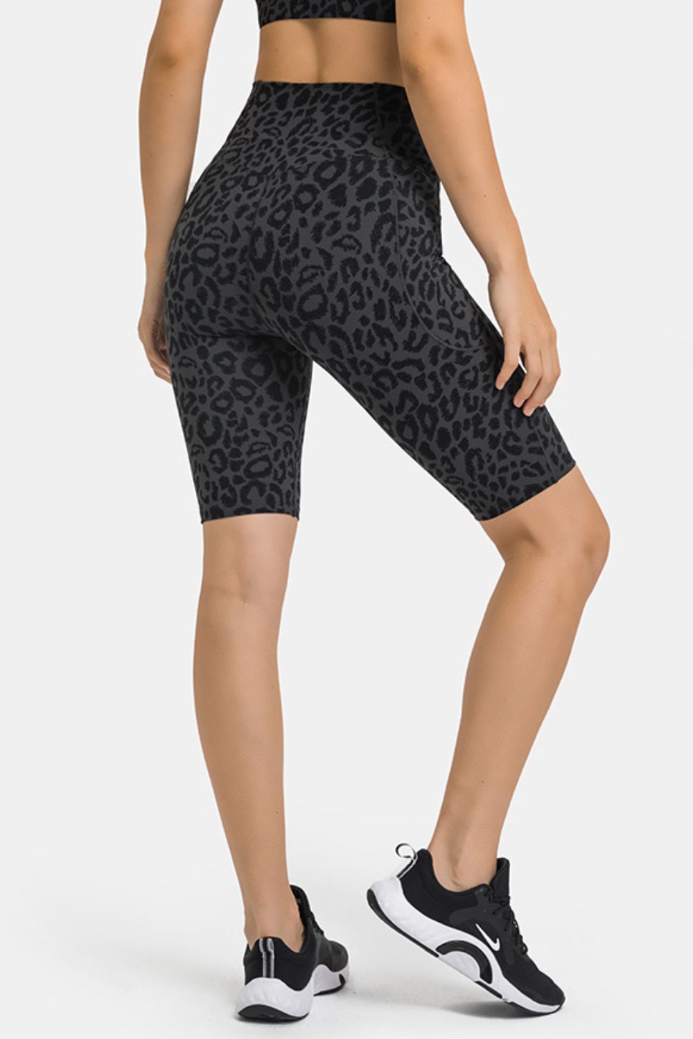 Millennia High Waist Biker Shorts with Pockets - felvior