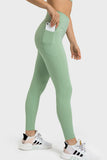 Millennia V-Waist Yoga Leggings with Pockets - felvior