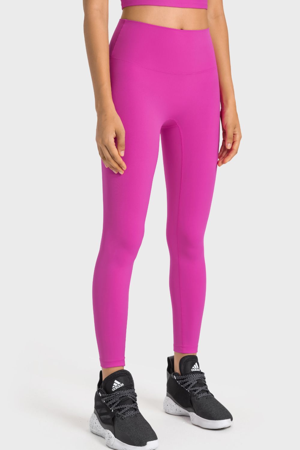 Millennia High-Rise Wide Waistband Yoga Leggings - felvior