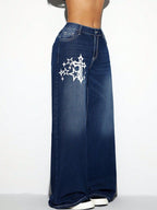 Cross Wide Leg Jeans