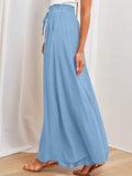 Wide Leg Pants with Pockets - felvior