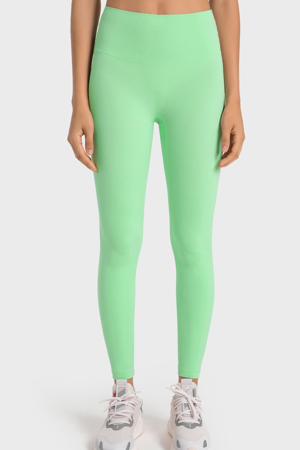 Millennia High-Rise Wide Waistband Yoga Leggings - felvior