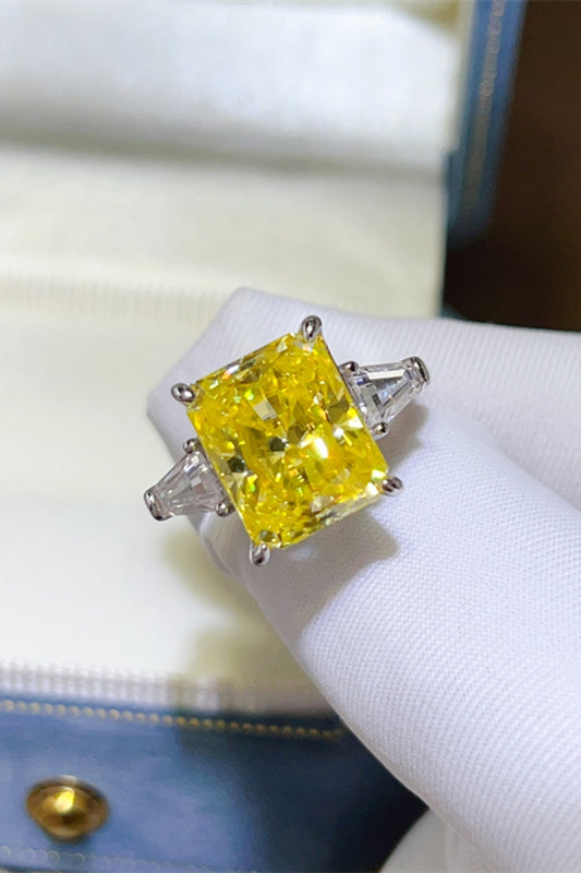 5 Carat Moissanite 925 Sterling Silver Ring - felvior