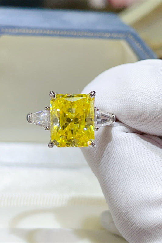 5 Carat Moissanite 925 Sterling Silver Ring - felvior