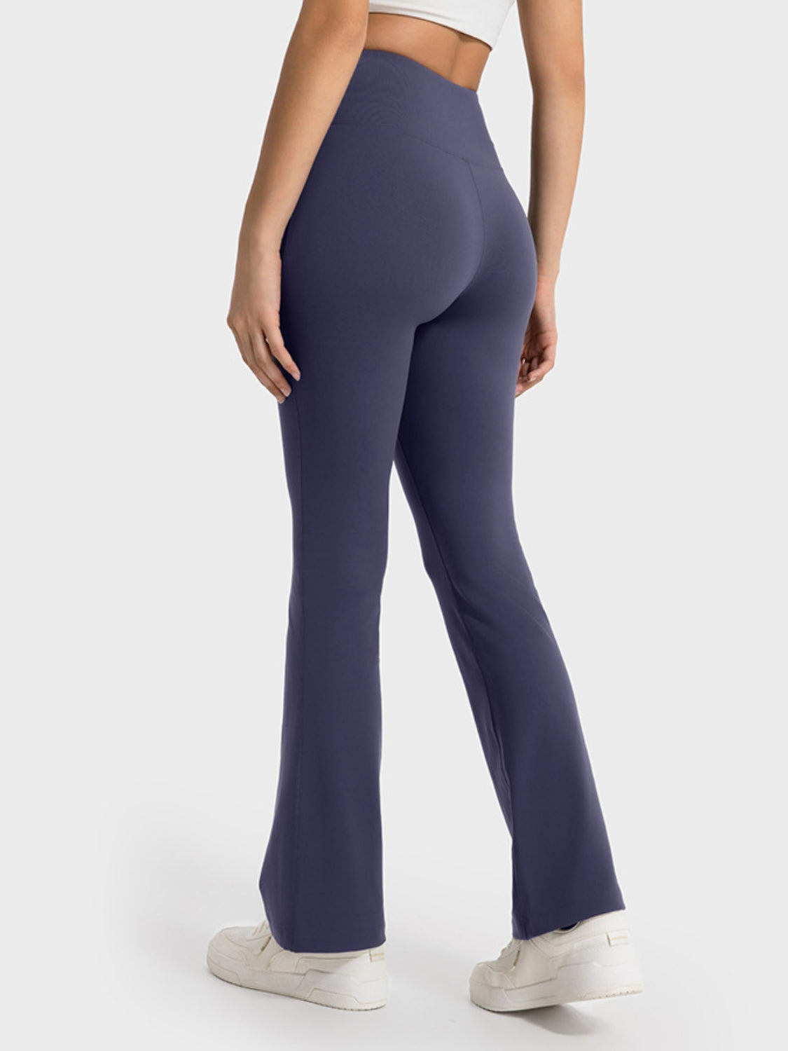 Millennia Wide Waistband Bootcut Sport Pants - felvior