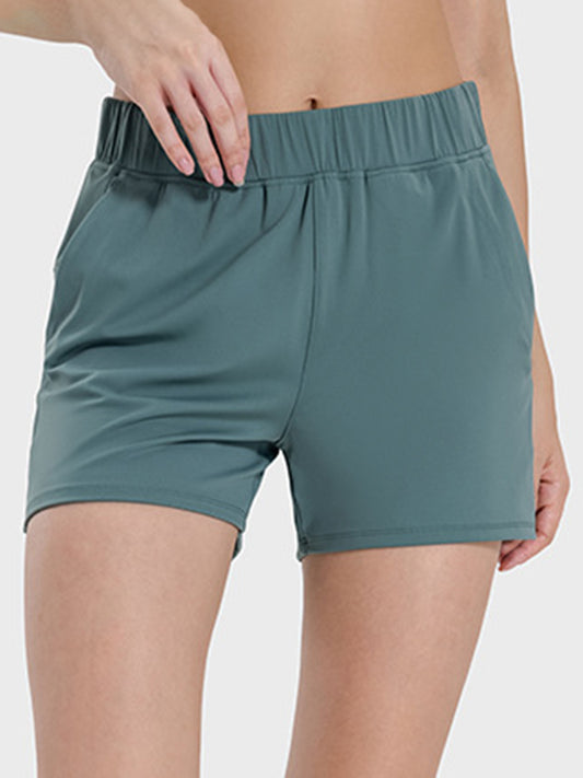 Millennia Elastic Waist Active Shorts - felvior