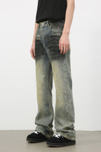 Men's Bootcut Jeans with Pockets