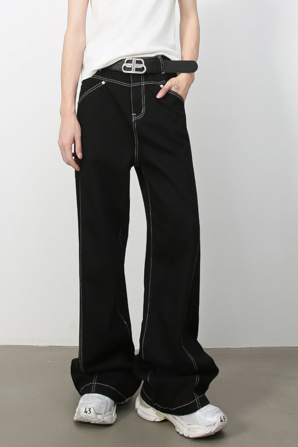 Men's Loose Fit Jeans Zweitbild