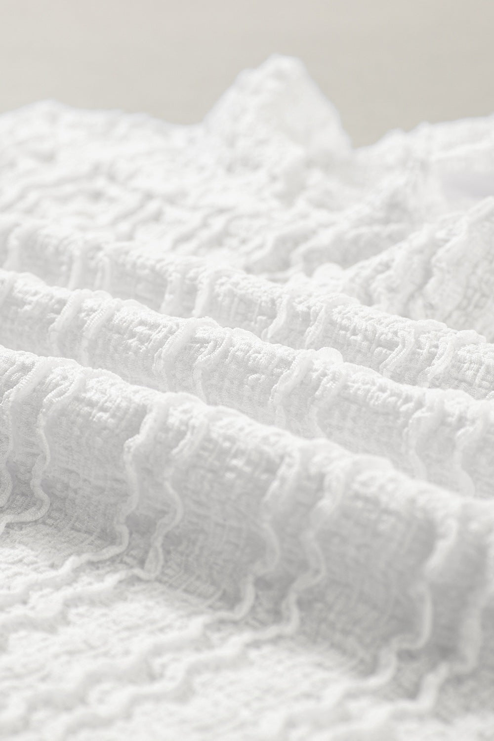Long Sleeve Jacquard Slim Top - felvior