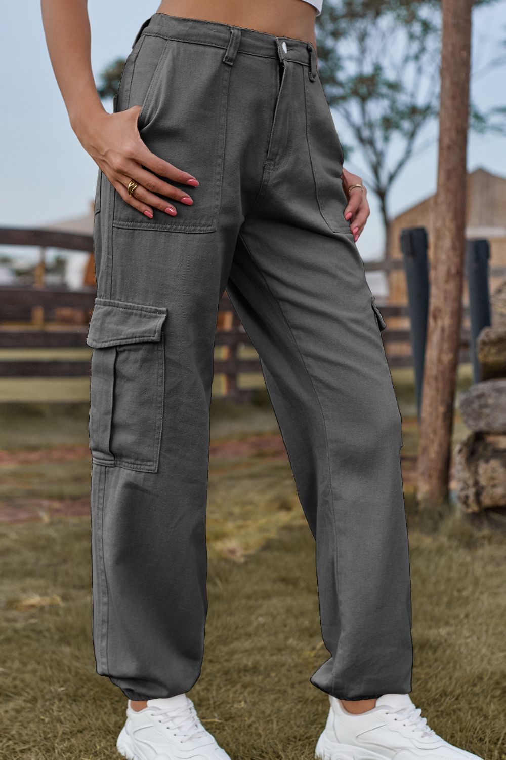 Long Jeans with Pocket - felvior