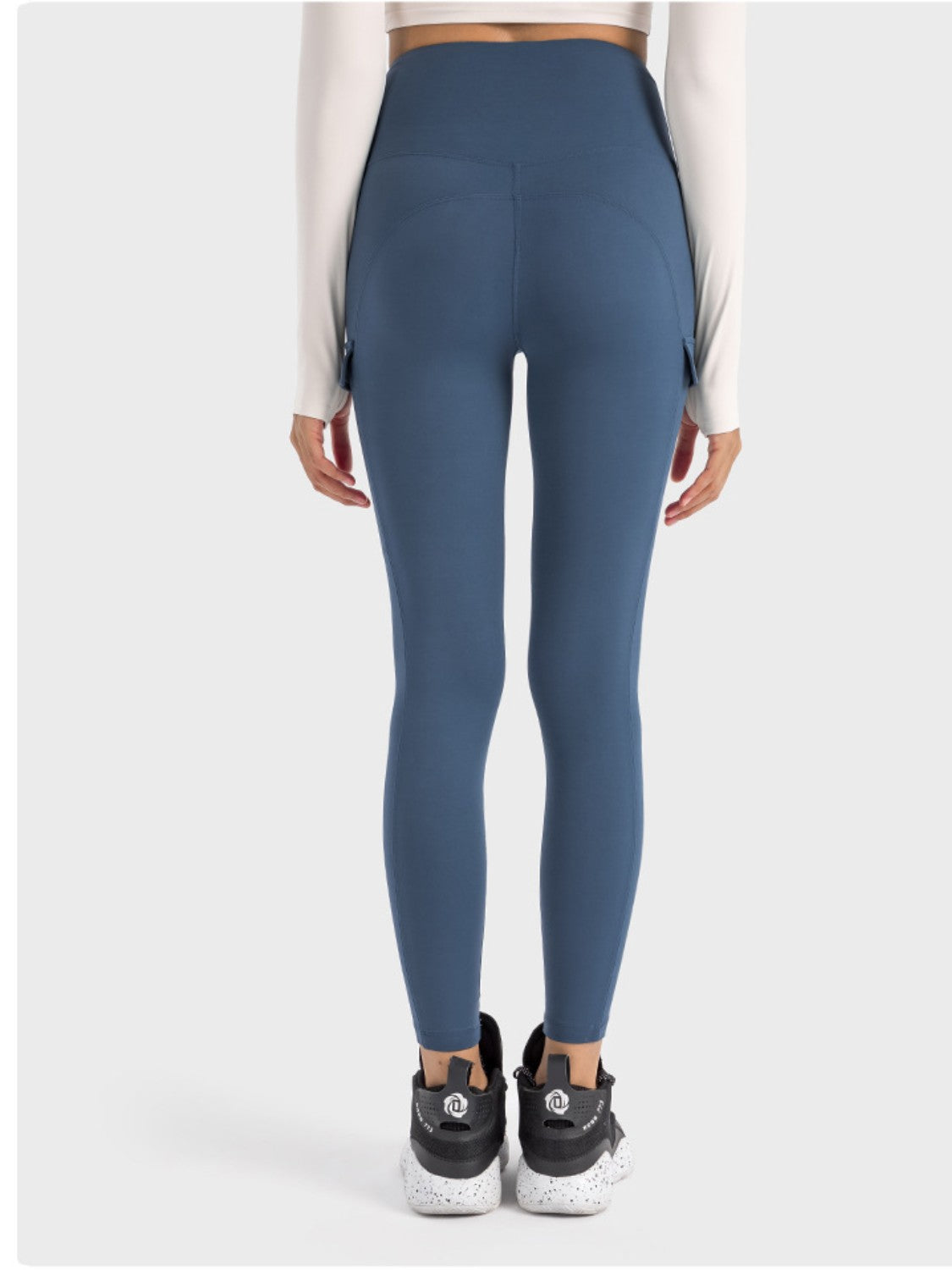 Millennia Wide Waistband Sports Leggings - felvior