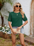 Round Neck Short Sleeve T-Shirt