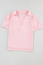 Johnny Collar Short Sleeve T-shirt