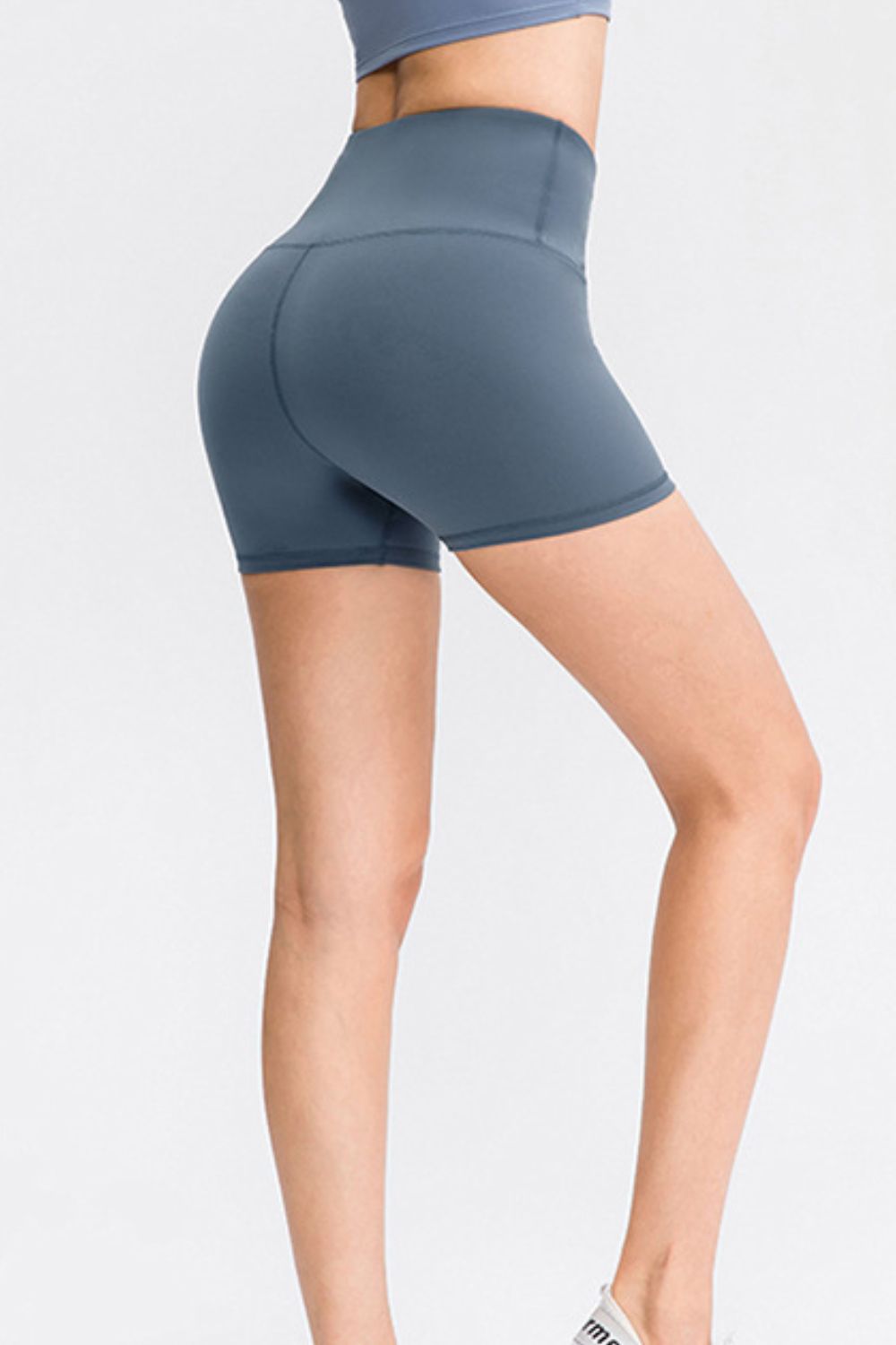 Wide Waistband Sports Shorts - felvior