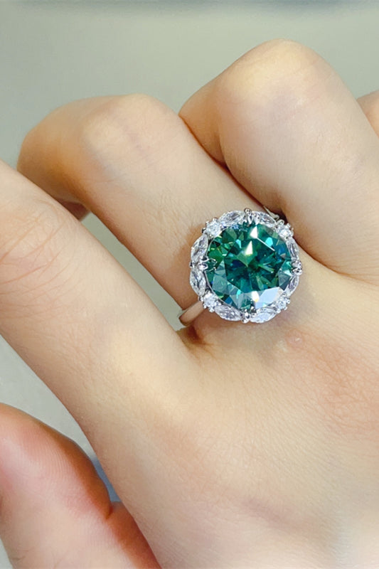 5 Carat Moissanite 925 Sterling Silver Ring - felvior