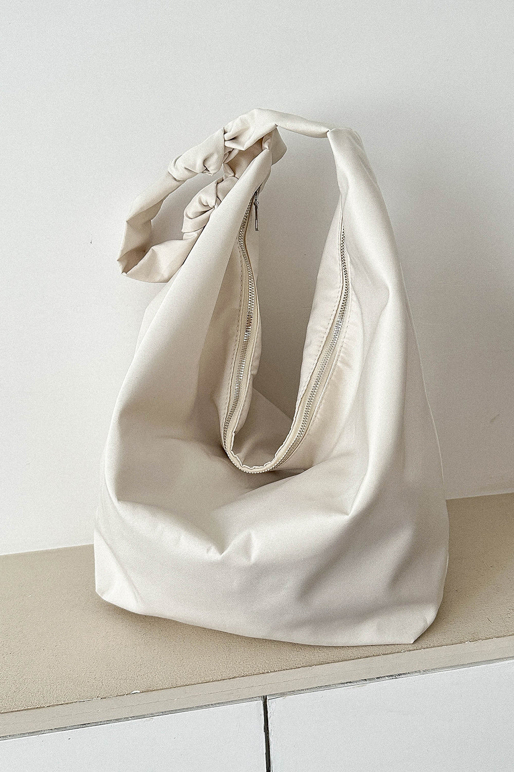 Oversize Nylon Crossbody Bag - felvior