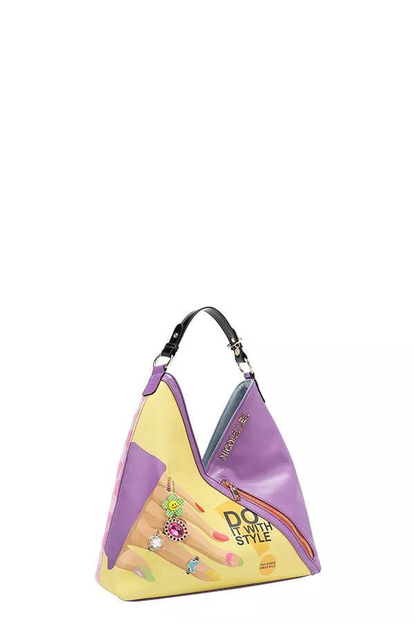 Nicole Lee USA Nail Polish Hobo Bag Secondary image