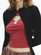 Graphic Round Neck Short Sleeve T-Shirt