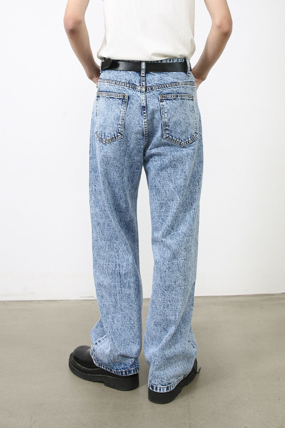 Men's Straight Leg Jeans - felvior