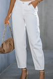 High-Waist Straight Jeans - felvior