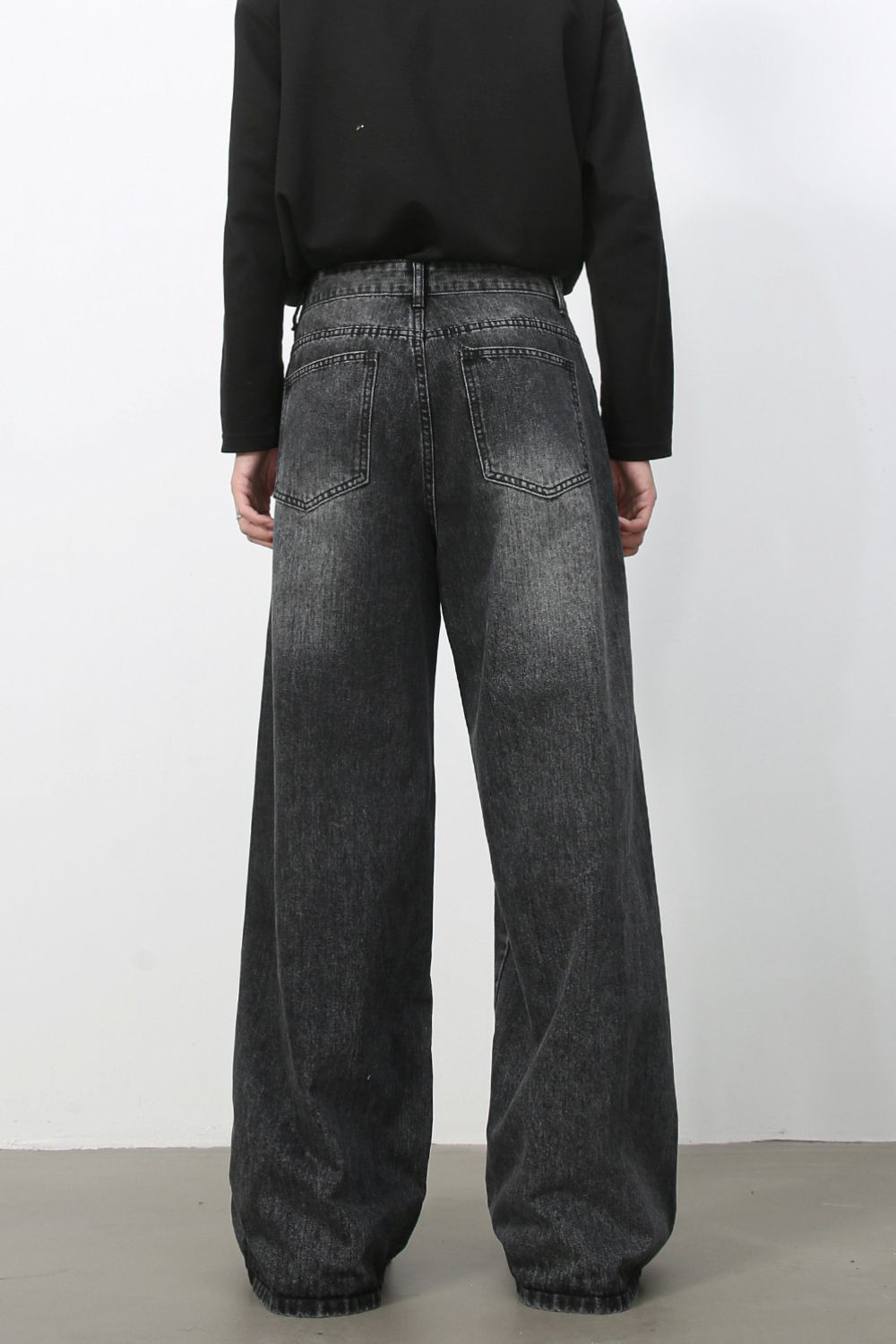 Men's Wide Leg Jeans Zweitbild