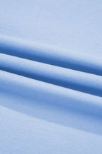 Loose Half Sleeve Hi Low Hem T Shirt