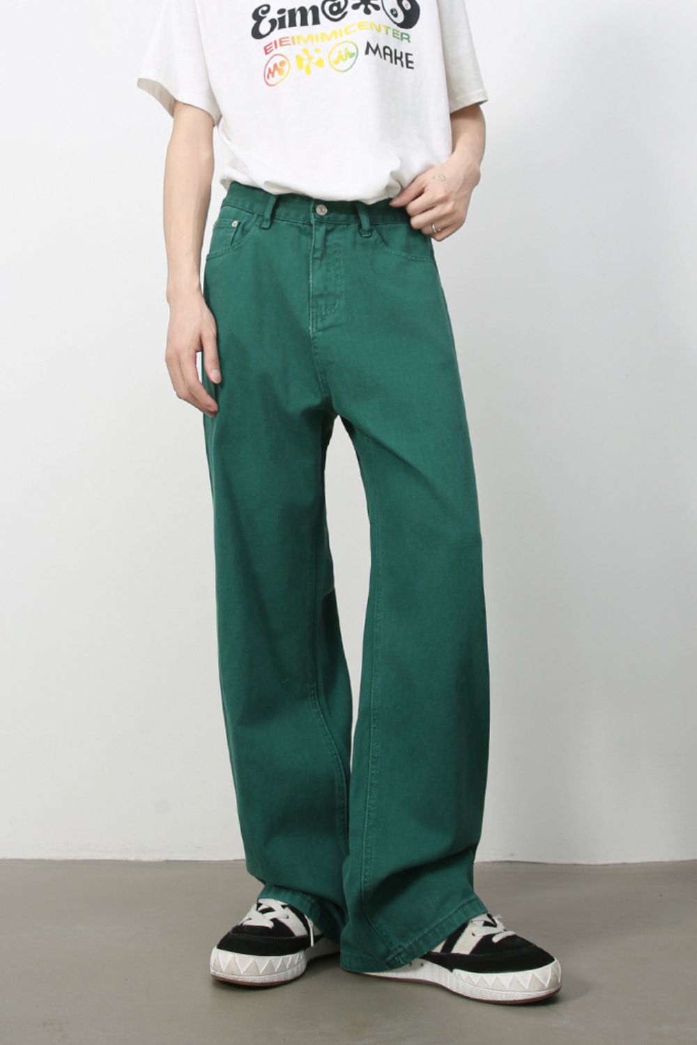 Men's Baggy Jeans with Pockets