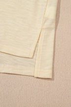 Solid Color Tank Top and Smocked Waist Pants Set