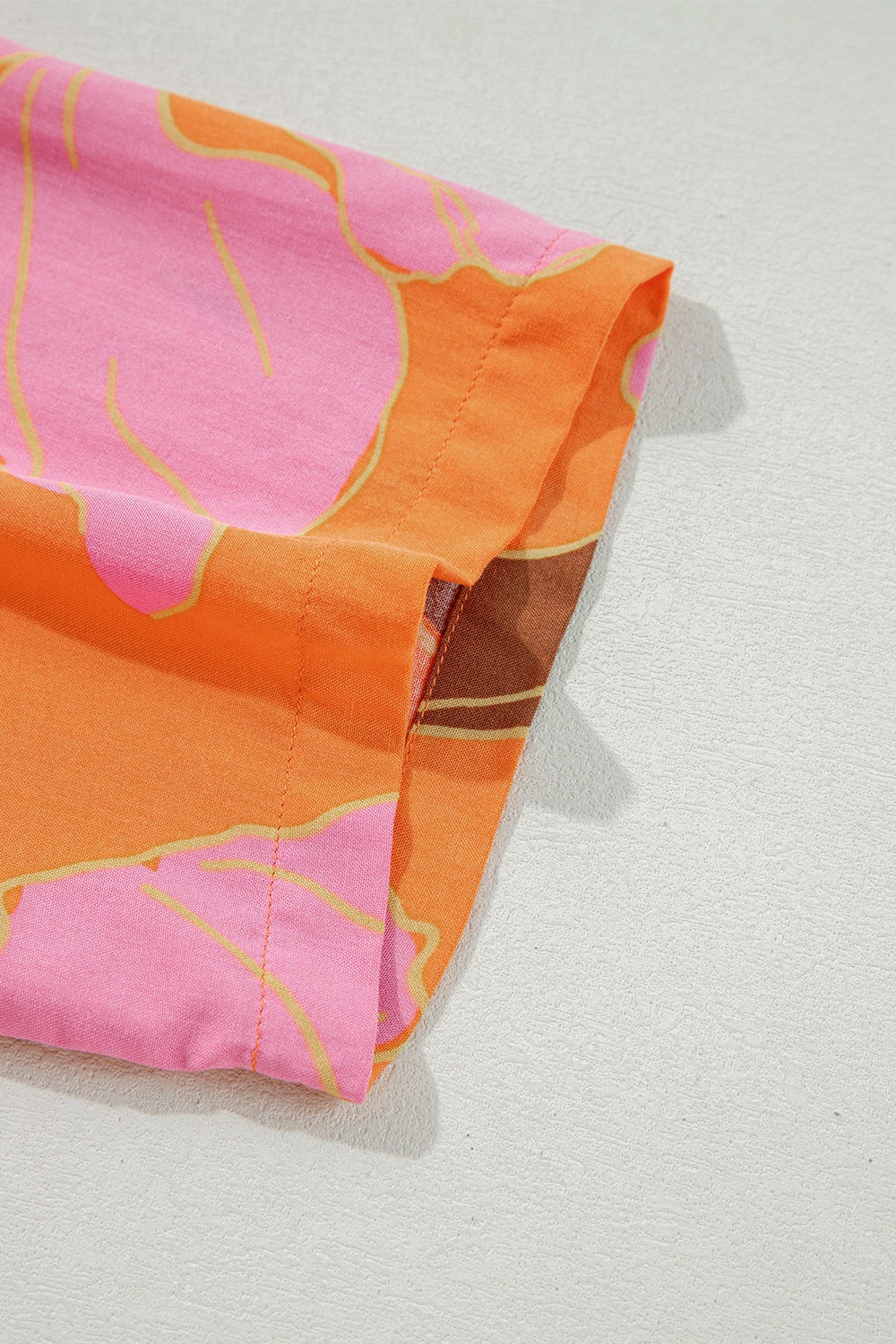 Floral Print Shirt and Shorts Set