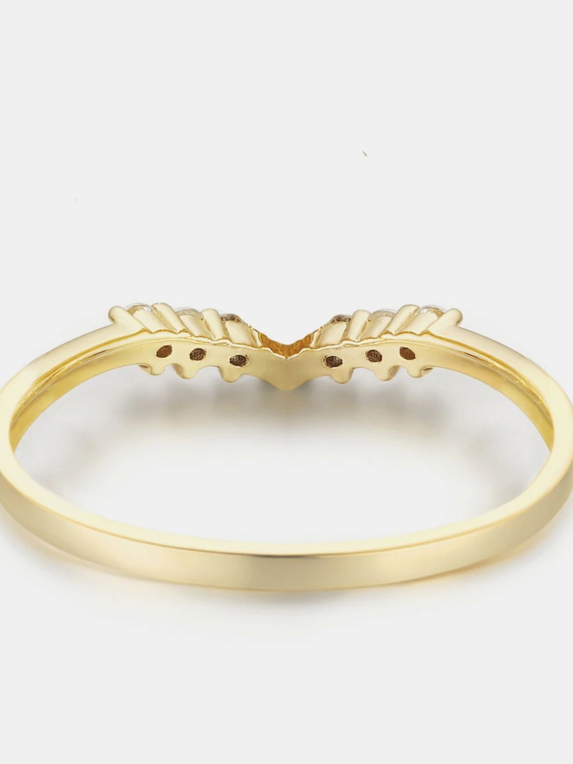 925 Sterling Silver Inland Zircon Ring - felvior