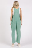 Mittoshop Scoop Neck Wide Leg Overalls - felvior