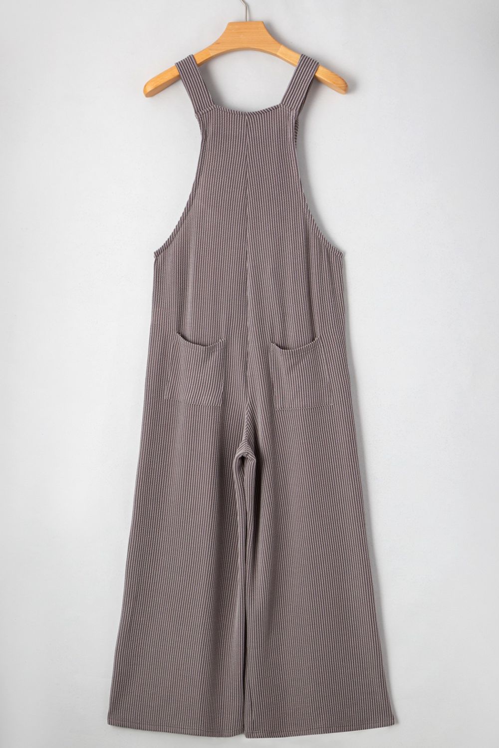 Corded Adjustable Straps Wide Leg Loose Overalls